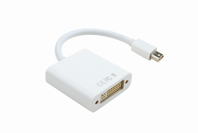 syscomtec Adapter MINI DisplayPort St./ DVI Bu. ADP-MINIDPM-DVIF